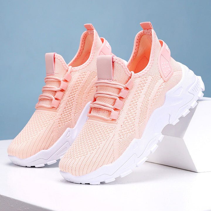 "Ortopediska sneakers för kvinnor, grå och eleganta, med stötdämpande gelinsulor och halkfria sulor, för optimal komfort."