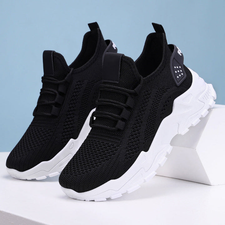 "Ortopediska sneakers för kvinnor, grå och eleganta, med stötdämpande gelinsulor och halkfria sulor, för optimal komfort."