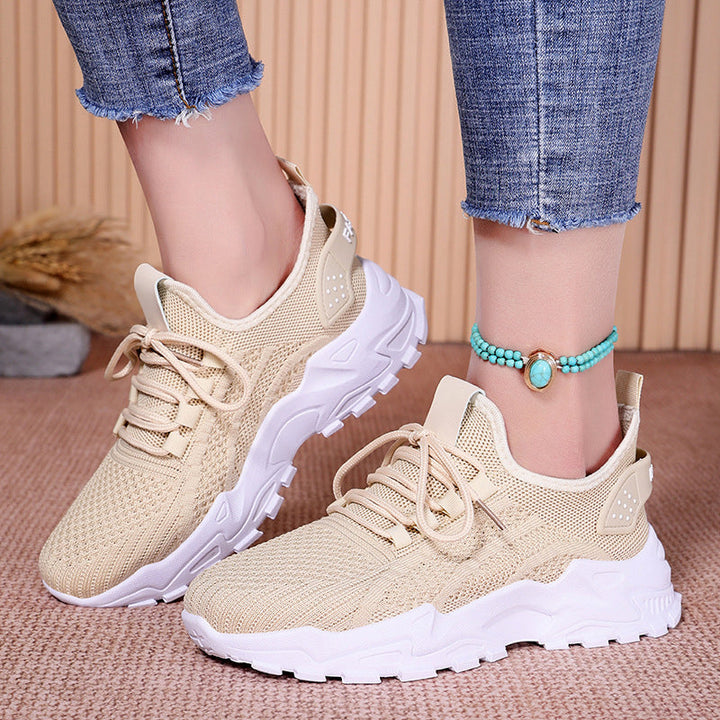 "Ortopediska sneakers för kvinnor, grå och eleganta, med stötdämpande gelinsulor och halkfria sulor, för optimal komfort."