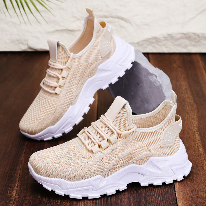 "Ortopediska sneakers för kvinnor, grå och eleganta, med stötdämpande gelinsulor och halkfria sulor, för optimal komfort."