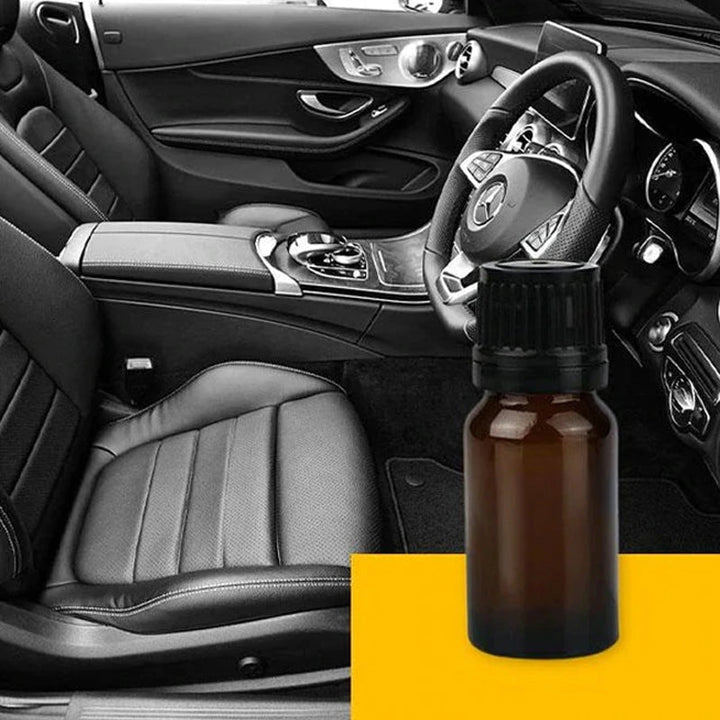 "Reparationsagent för plastdetaljer i bil, kapsel på 10 ml med applikator, perfekt för stötfångare och speglar."