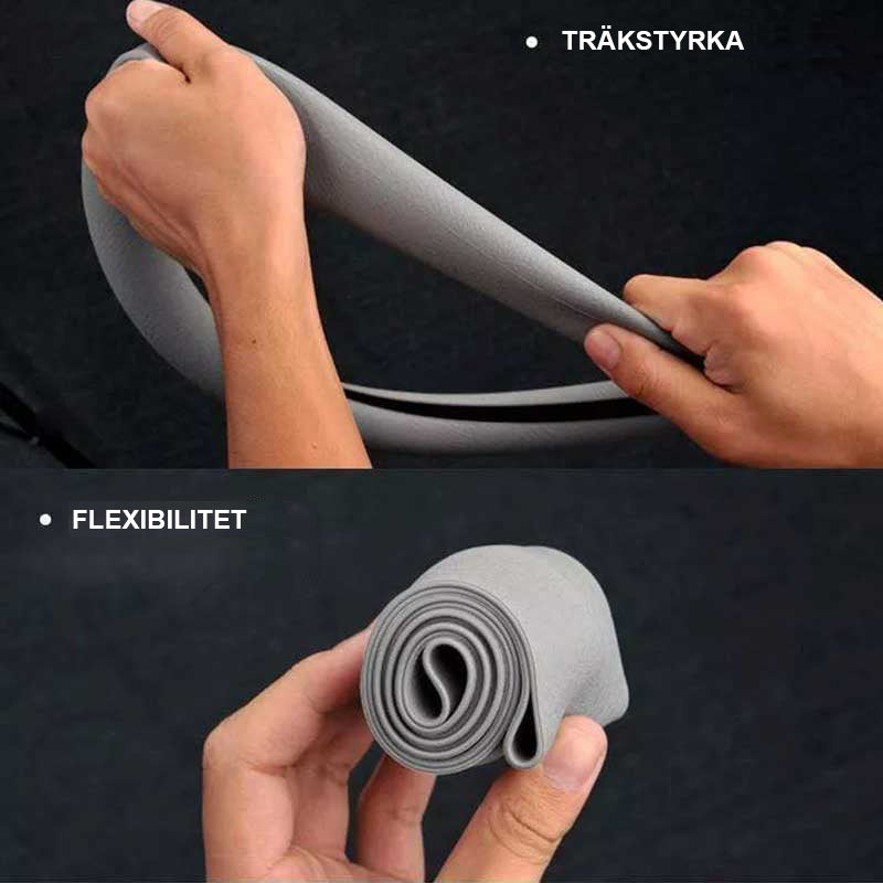 "Silikon bilrattskydd med halkfri yta och komfortabel, färgglad design för säker och bekväm körning året runt."