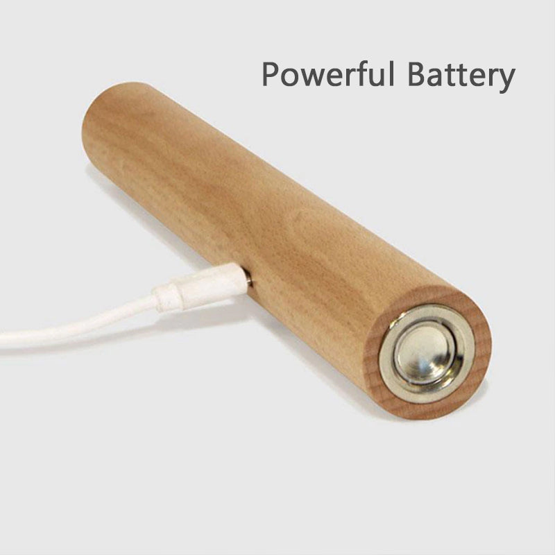 Smart 360° vägglampa i trädesign med justerbar styrka, elegant och bärbar, perfekta för modern heminredning.