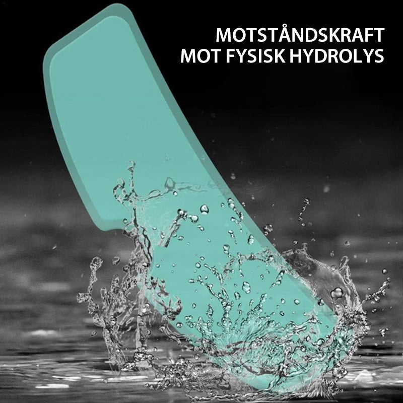 "Transparent anti-dimm hjälmfilm för skydd och klar sikt i vått väder, passar de flesta hjälmar, anti-bländning."