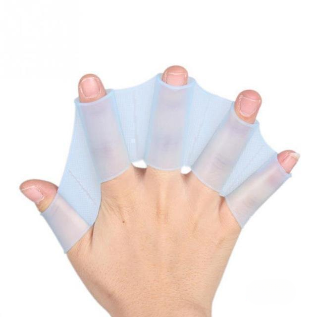 Unisex Simhandskar i Silikon med Hydrodynamisk Design