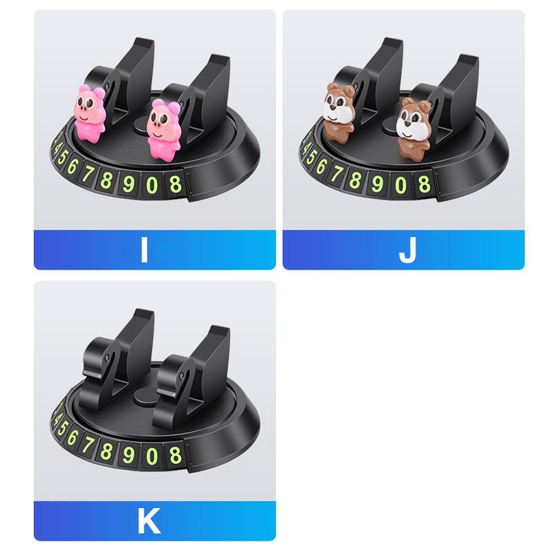 Universell bil mobiltelefonhållare i svart med triangelstabilitet, robust ABS, 360-graders rotation, kompakt för säker körnin