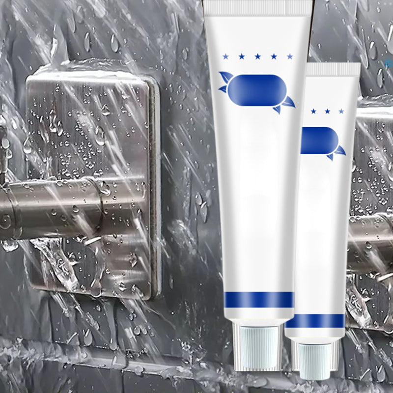 "Vattenresistent multifunktionellt nagelfritt lim för trä, plast, metall; idealiskt för hemprojekt utan borrning."