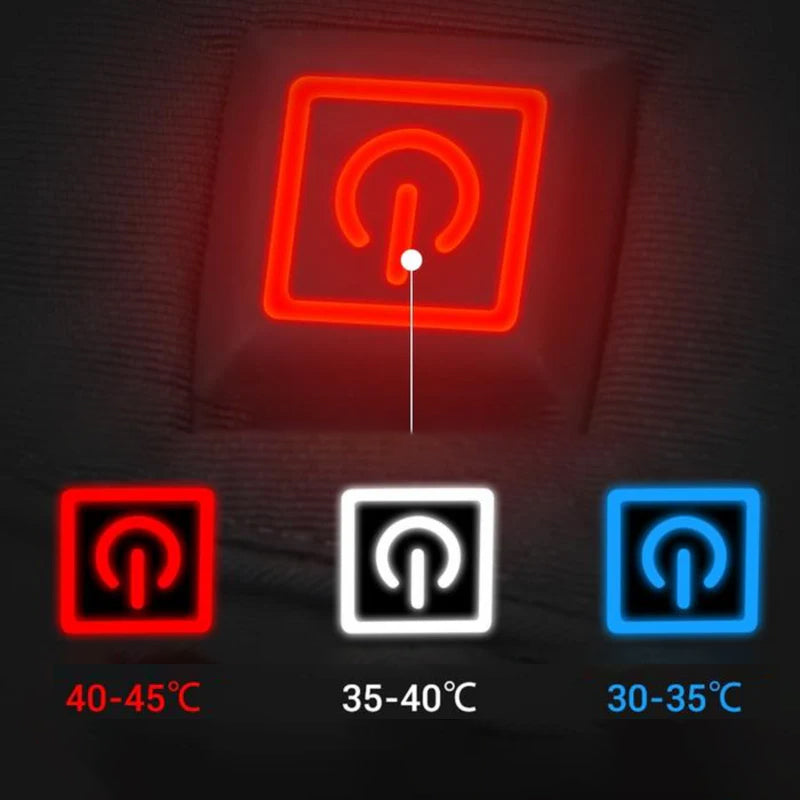 "Vattentäta justerbara värmehandskar med pekskärm för män, svart med mjukt material och touchscreen-fingertoppar"