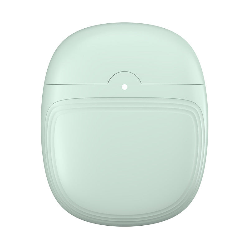"Vit och grön elektrisk nagelklippare, smart design med ergonomisk grepp och inbyggd nagelspånssamlare."