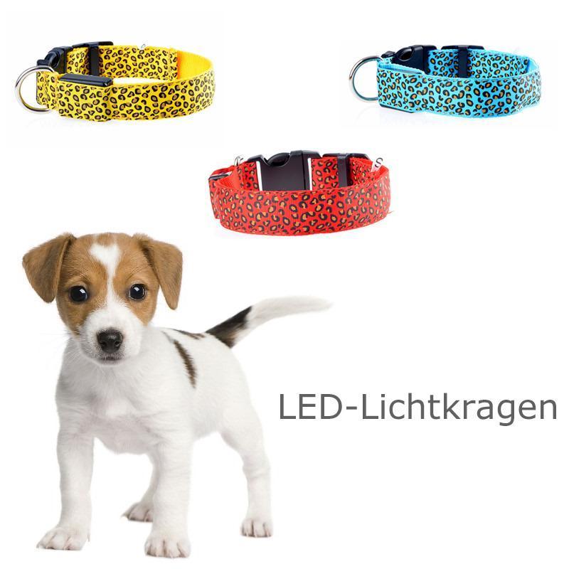 LED lysande hundhalsband