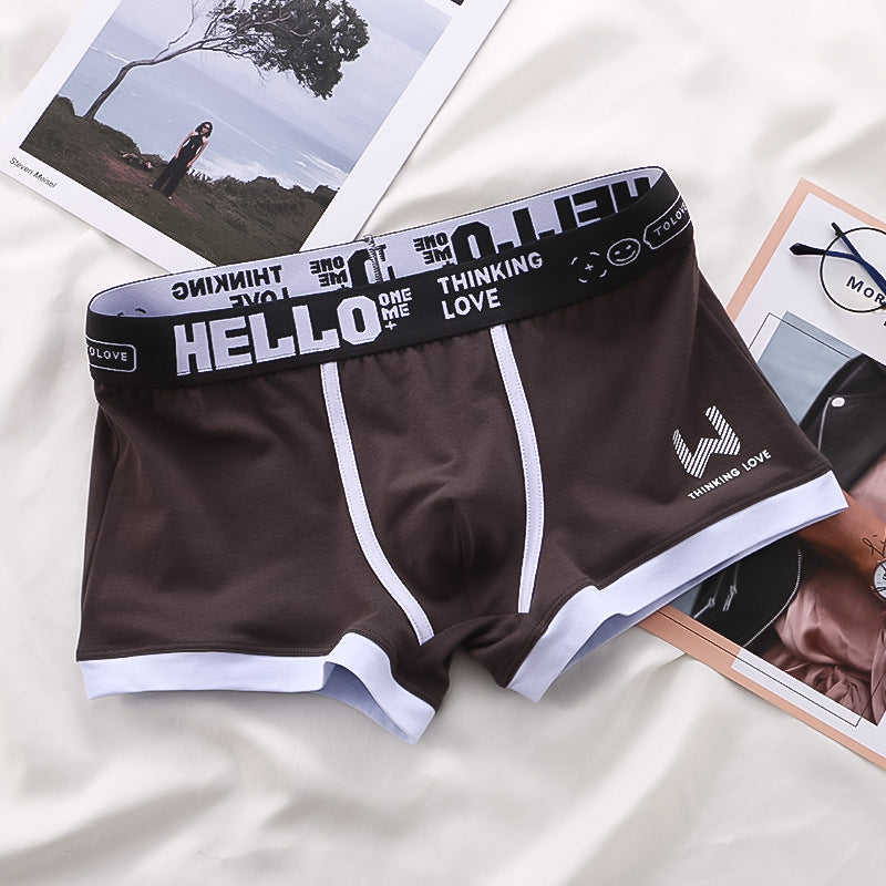 3x Tropiska HELLO Boxershorts i Bomull