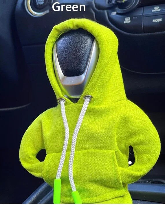 Hoodie bil växelspakskåpa