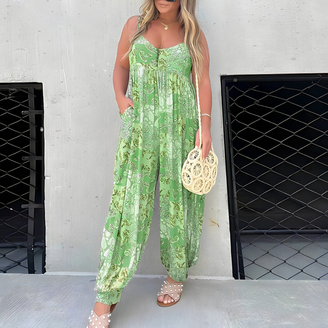 Carmen - Jumpsuit med slingor